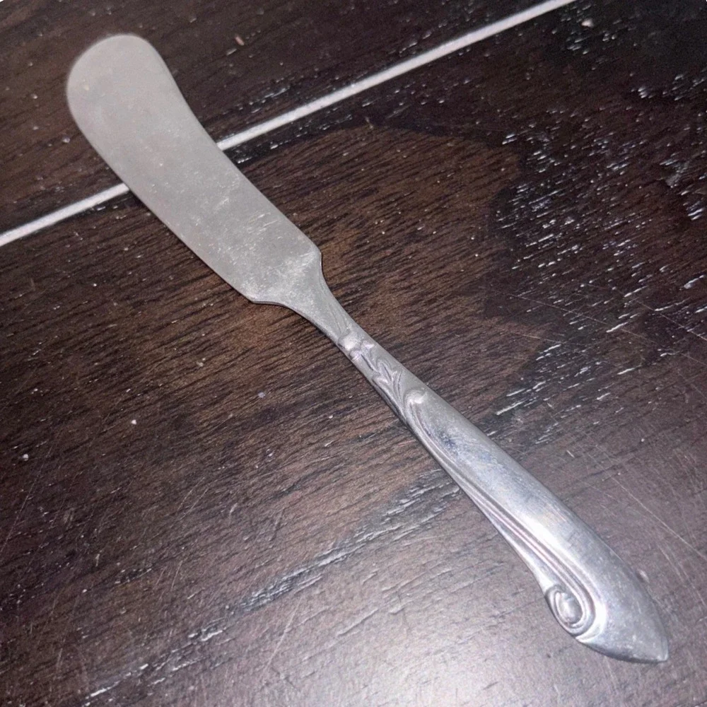 ACSONS Stainless Japan | Butter Knife Serving Spreader | Ornate Handle‎